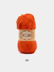 Алый пряжа для вязания Alize Softy baby/ Ализе Софти Турция / пряжа для игрушек и детских вещей