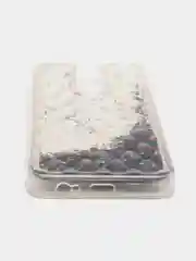Чехол силиконовый с жидкими блестками Samsung J8 2018