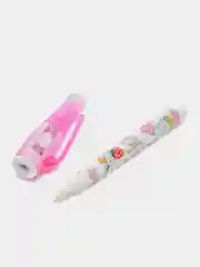 Розовый ручка шпион  с невидимыми чернилами