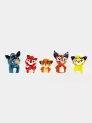 Игрушка КАПИТОШКА Пальчиковый театр Лео и Тиг,  5 штук