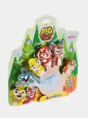 Игрушка КАПИТОШКА Пальчиковый театр Лео и Тиг,  5 штук