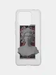 Аметистовый силиконовый чехол для Xiaomi Redmi 10C, Poco C40, (Сяоми Редми 10С / Поко С40), с рисунком, с принтом