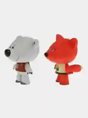 Игрушка КАПИТОШКА  Ми-ми-мишки Лисичка и Тучка , для купания