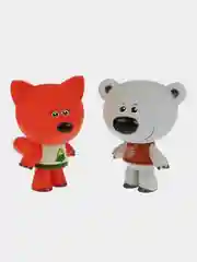 Игрушка КАПИТОШКА  Ми-ми-мишки Лисичка и Тучка , для купания