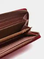 Бордовый кошелек женский из экокожи, 8 цвтов на выбор