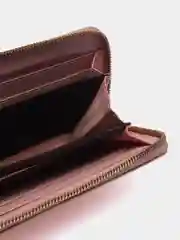 Розовый кошелек женский из экокожи, 8 цветов