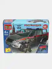 Конструктор Город мастеров  uaz patriot РОСГВАРДИЯ, 45 деталей
