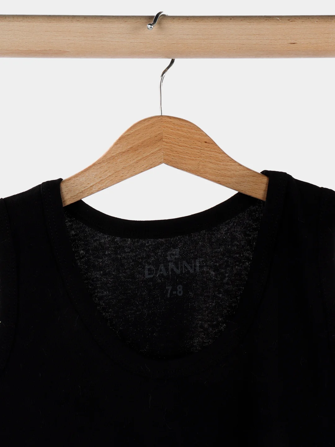 Черный комплект нижнего белья для мальчика DANNI Basic, трусы + майка, от 1 до 12 лет