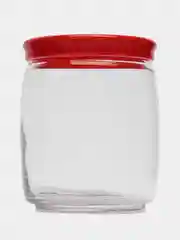 Красный банка стеклянная, 0,92 л