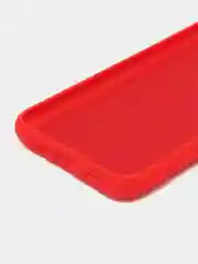 Красный чехол силиконовый Silicone Cover для Infinix Hot 12 Play (Инфиникс Хот 12 Плэй)