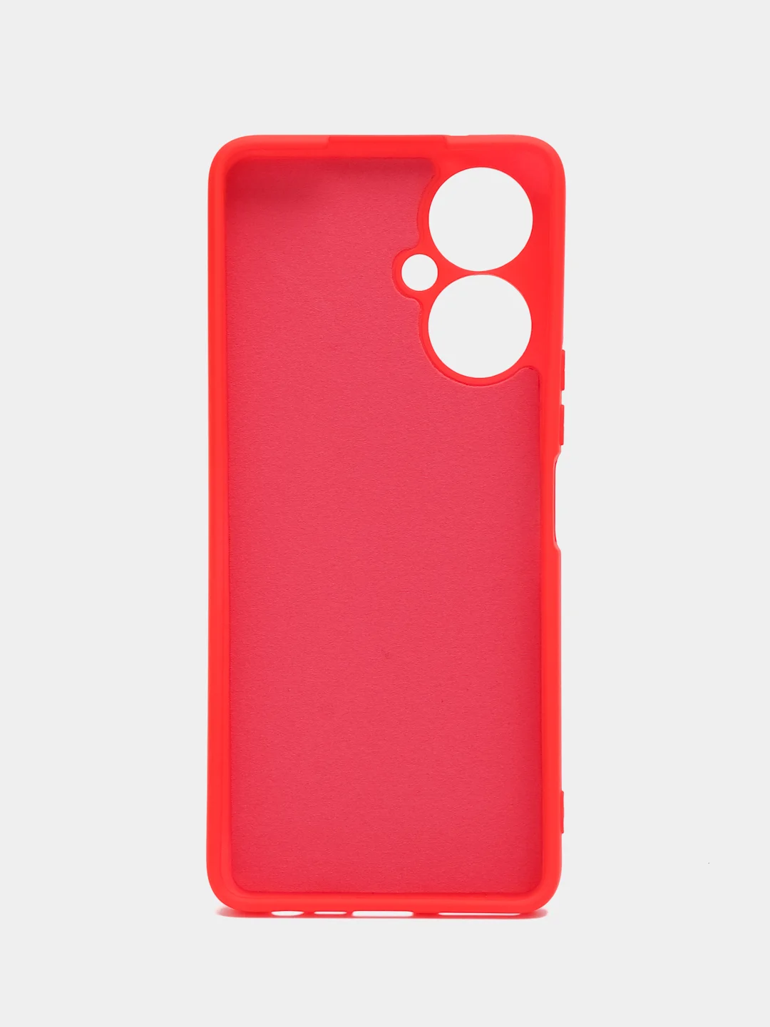 Красный чехол силиконовый для Tecno Camon 19 / 19 Pro 4G (Техно Камон 19 / 19 Про 4Г)