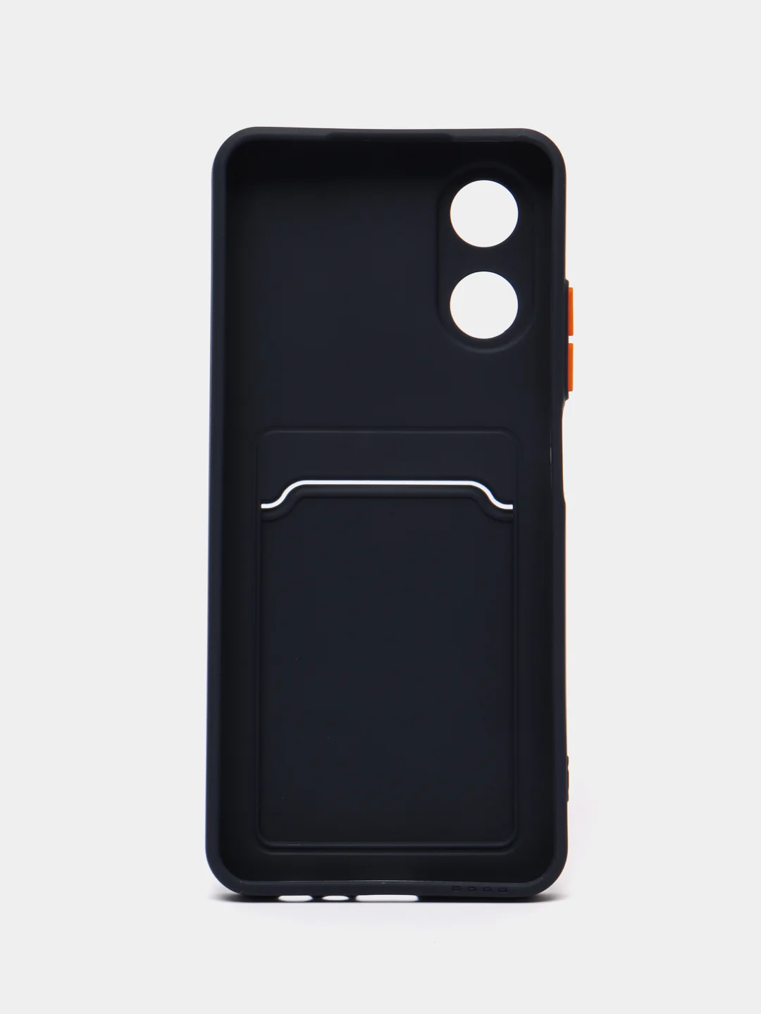 Морской чехол для OPPO A17 / A17K, Оппо А17 / 17К, с карманом для карт, прозрачный