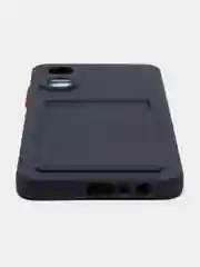Морской чехол для OPPO A17 / A17K, Оппо А17 / 17К, с карманом для карт, прозрачный