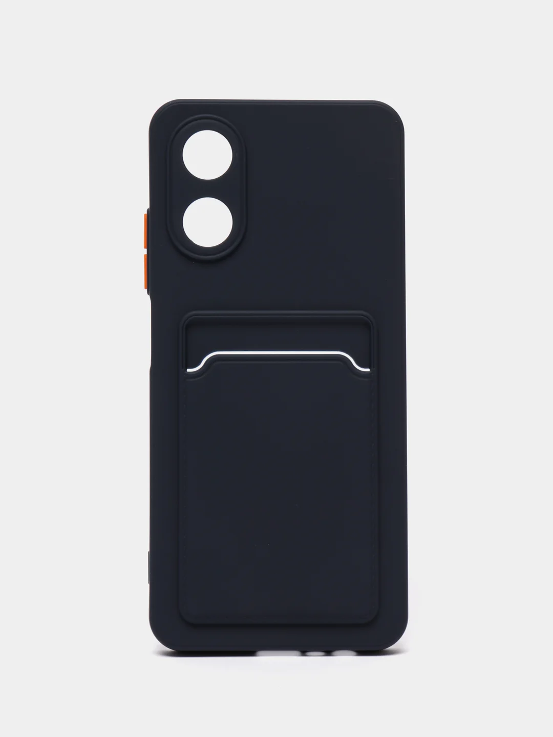 Морской чехол для OPPO A17 / A17K, Оппо А17 / 17К, с карманом для карт, прозрачный
