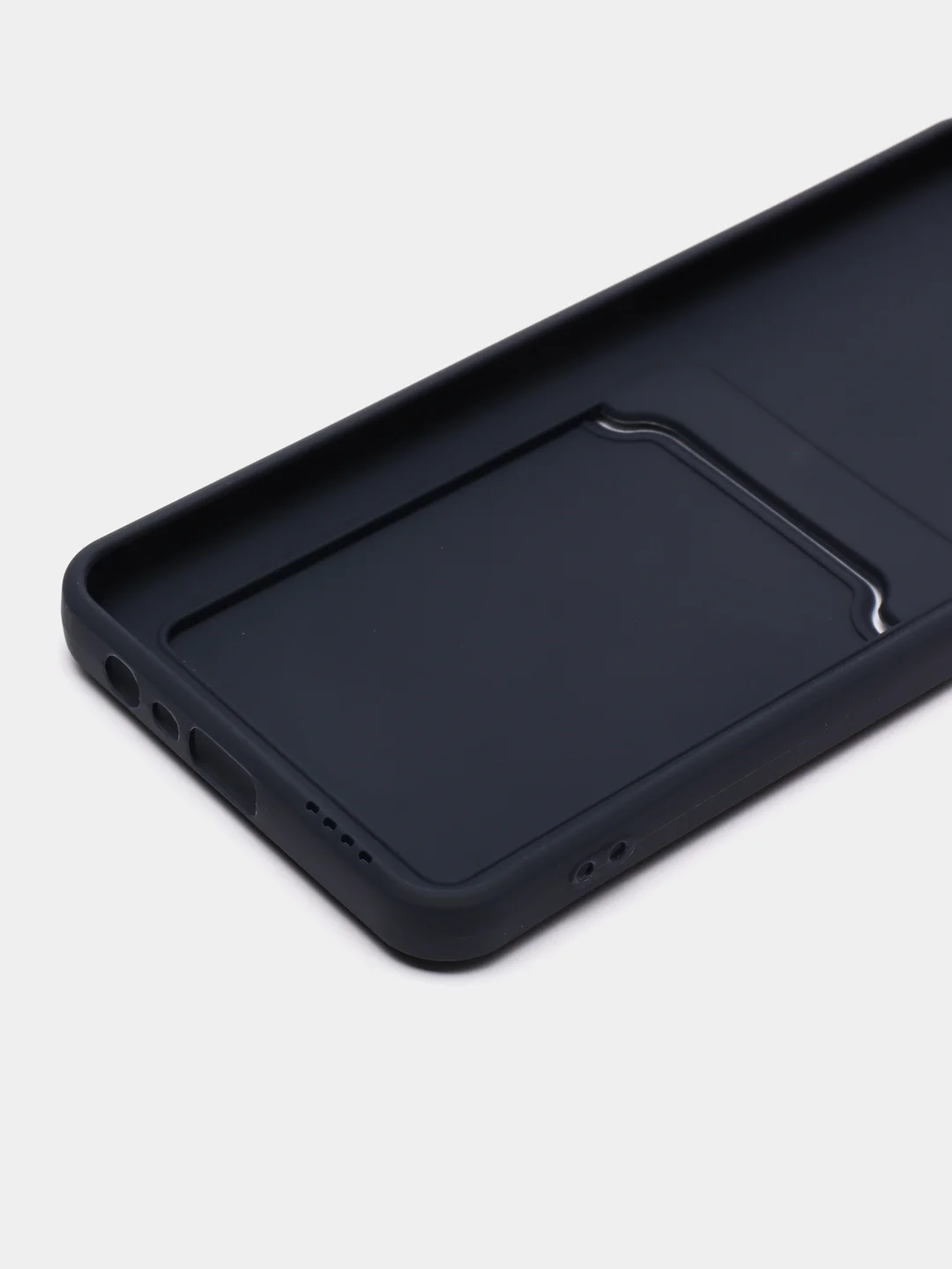 Морской чехол для OPPO A17 / A17K, Оппо А17 / 17К, с карманом для карт, прозрачный