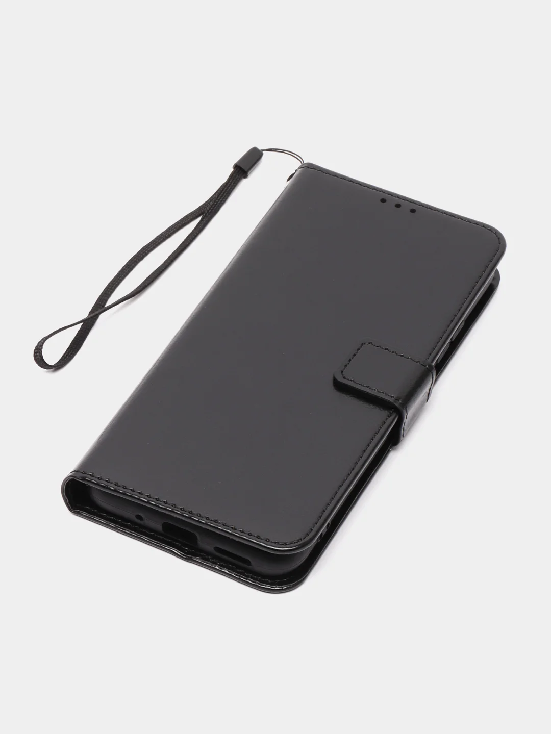 Черный чехол-книжка с магнитной застежкой для Xiaomi Redmi 9C / Redmi 10A (Сяоми Редми 9С / 10А)