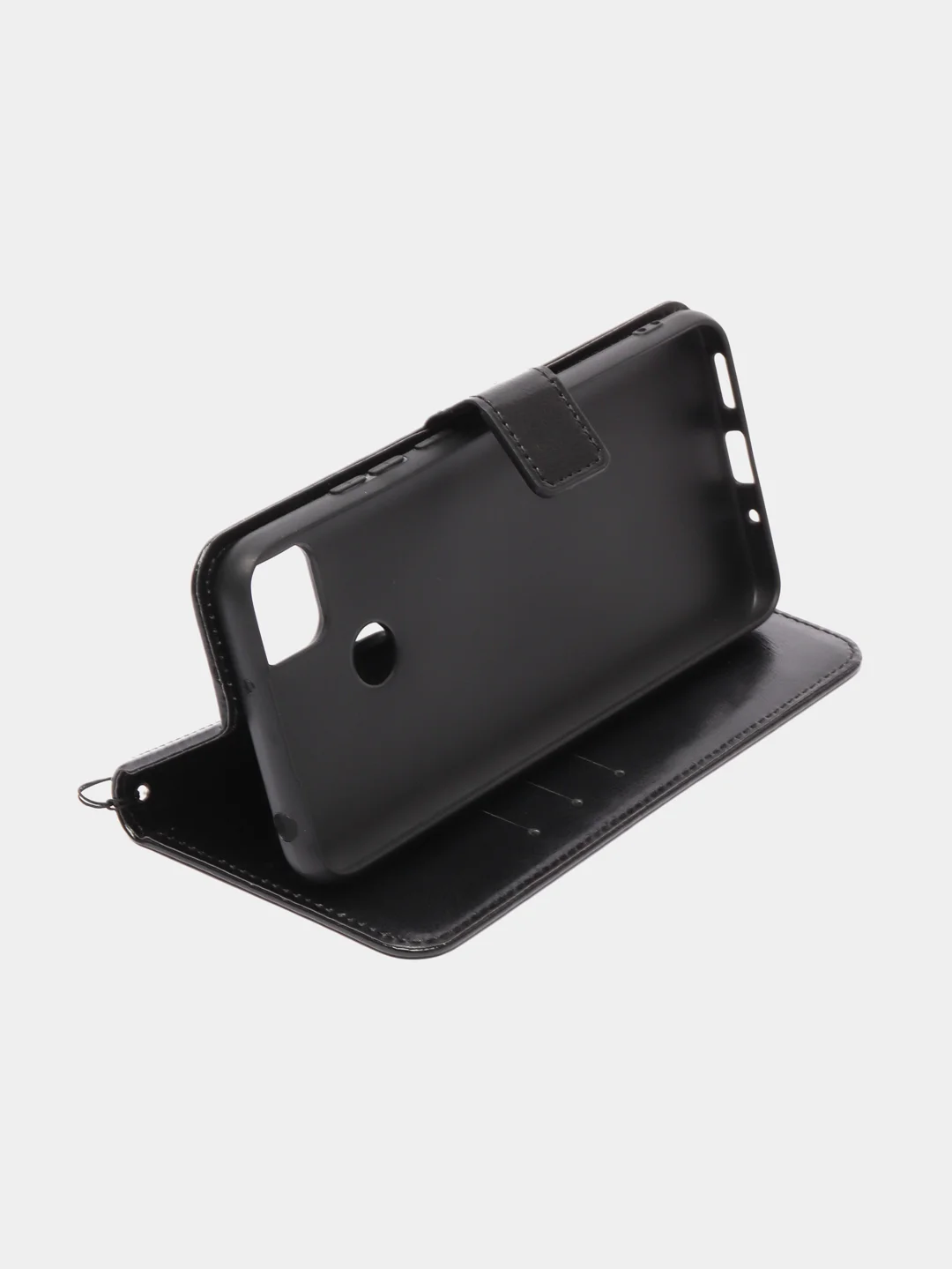 Черный чехол-книжка с магнитной застежкой для Xiaomi Redmi 9C / Redmi 10A (Сяоми Редми 9С / 10А)