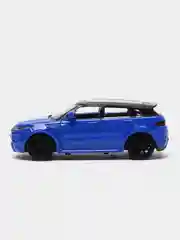 Машина Технопарк LAND ROVER RANGE ROVER EVOQUE, 12,5 см, металл, инерция, синий