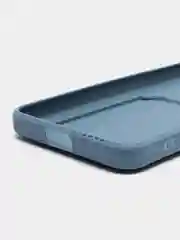 Синий меланж силиконовый чехол Xiaomi POCO X4 GT (Сяоми Поко Х4 ГТ), с карманом для карт, прозрачный