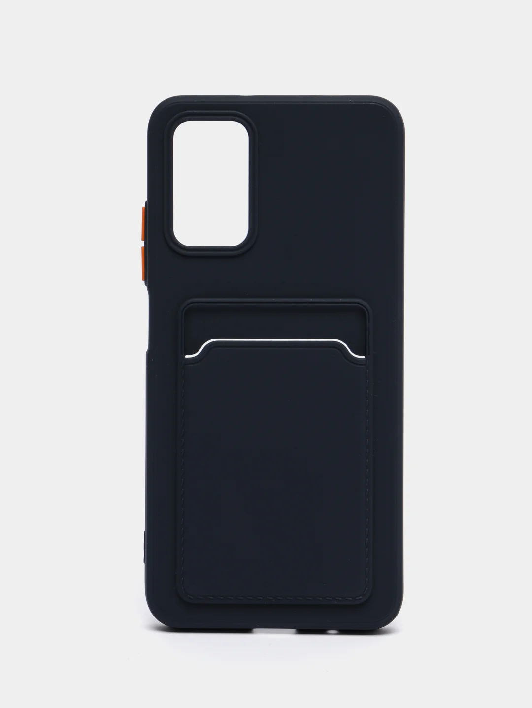 Морской силиконовый чехол для Xiaomi Poco M3 Redmi 9T (Сяоми Поко М3 Редми 9Т), с карманом для карт