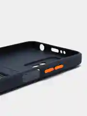 Морской силиконовый чехол Xiaomi POCO X4 GT (Сяоми Поко Х4 ГТ), с карманом для карт, прозрачный