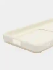 Белый силиконовый чехол Xiaomi POCO X4 GT (Сяоми Поко Х4 ГТ), с карманом для карт, прозрачный