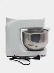 Белый планетарный миксер BQ MX520, турборежим, 1600 Вт, 6 скоростей