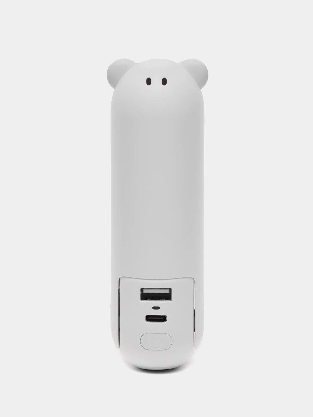 Портативный мини-вентилятор с фонариком и внешним аккумулятором (power bank)