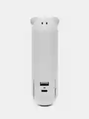 Портативный мини-вентилятор с фонариком и внешним аккумулятором (power bank)