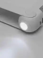 Портативный мини-вентилятор с фонариком и внешним аккумулятором (power bank)