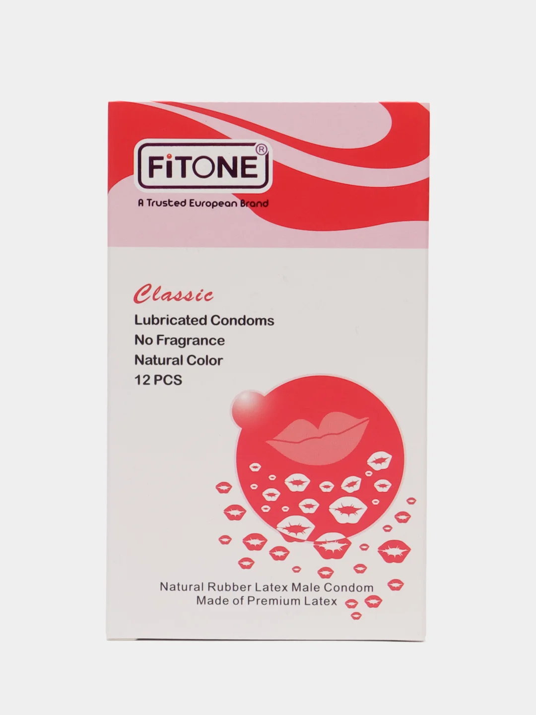 Красный презервативы FITONE 3/12 шт, для достижения оргазма обоими, GERMANY QUALITY