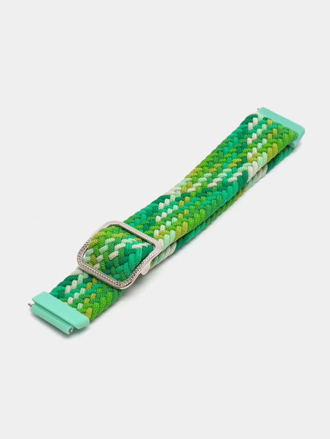 Лайм ремешок для Honor Band 7 / Huawei Band 7, нейлоновый, плетеный