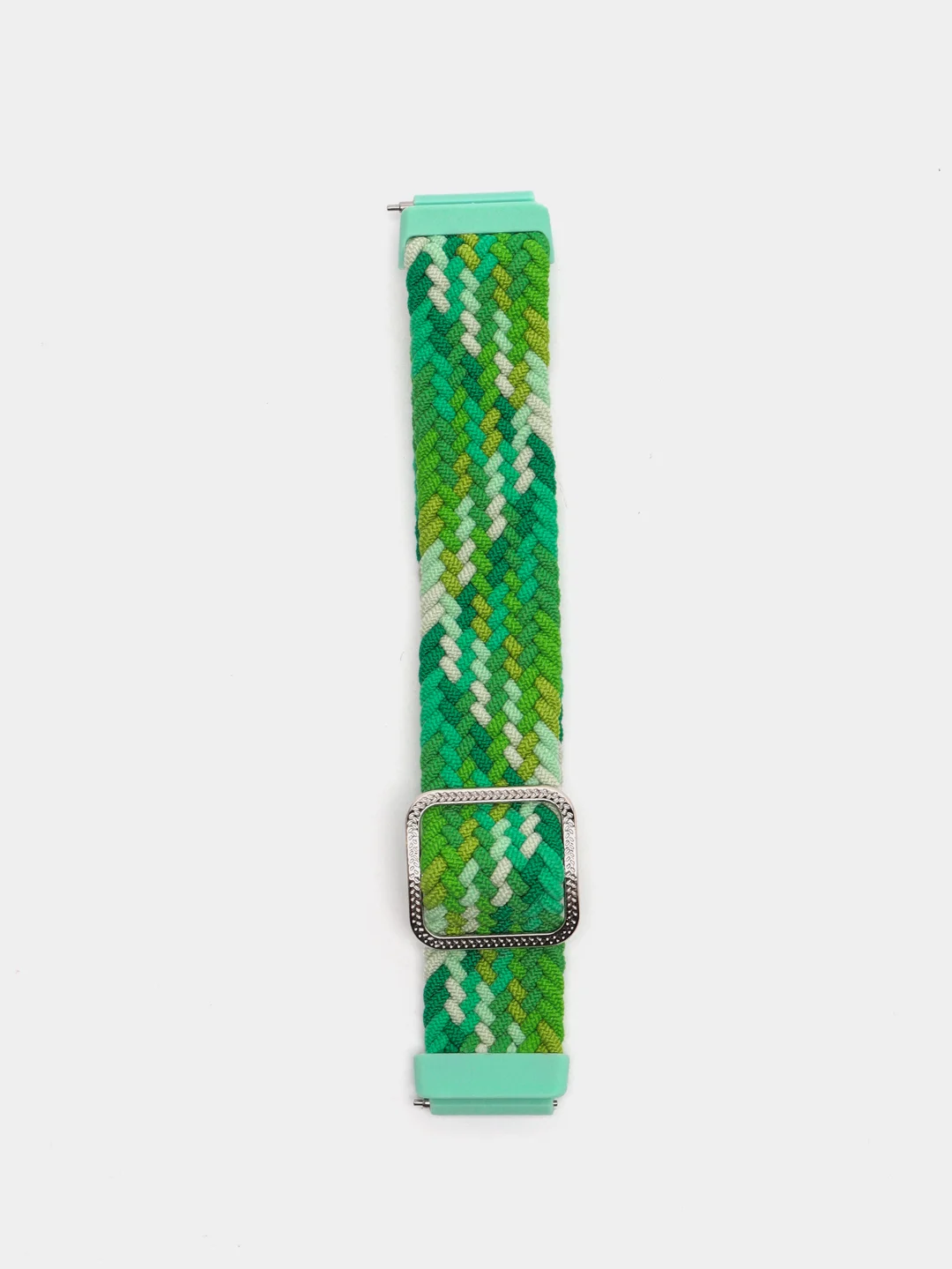 Лайм ремешок для Honor Band 7 / Huawei Band 7, нейлоновый, плетеный