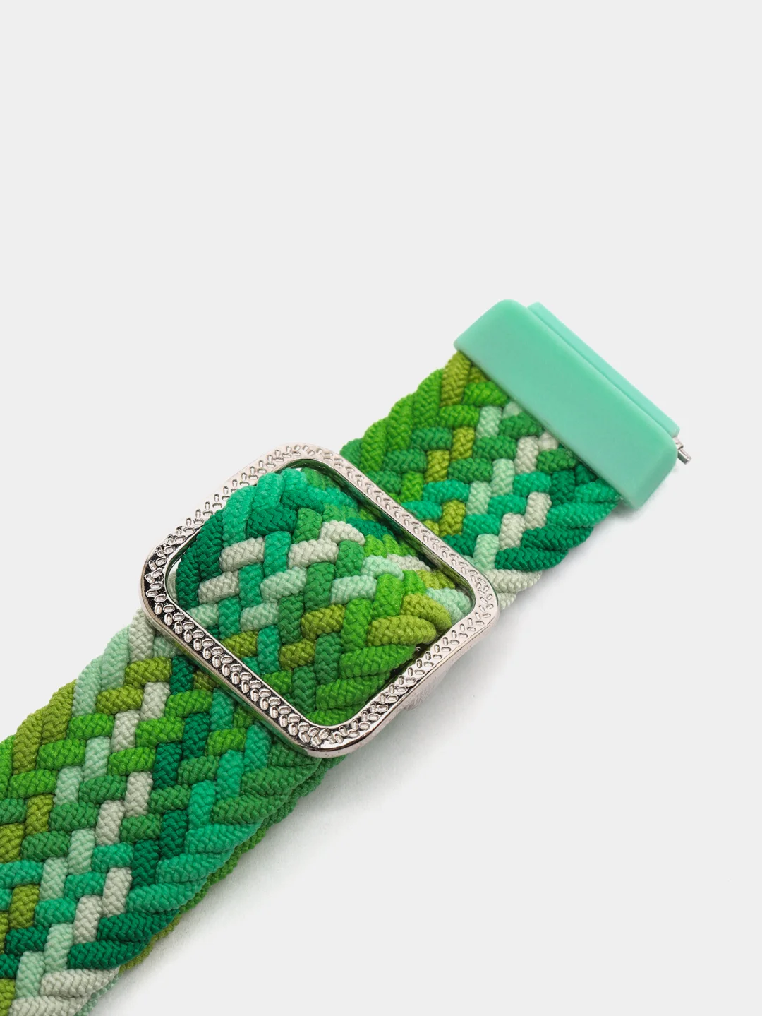 Лайм ремешок для Honor Band 7 / Huawei Band 7, нейлоновый, плетеный