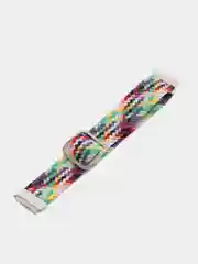 Пурпурный ремешок для Honor Band 7 / Huawei Band 7, нейлоновый, плетеный