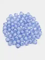 Синий бусины граненые  акриловые 100,500 шт