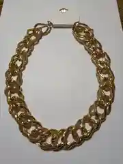 Горчичный цепочка на шею