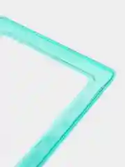 Бирюзовый чехол для карт и проездных билетов
