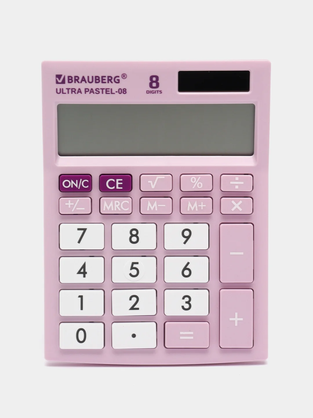 Калькулятор настольный электронный обычный Brauberg Ultra Pastel-08-pr, Компактный