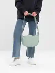 Зеленый сумка женская через плечо
