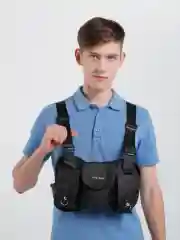 Нагрудная сумка жилет "hgul bag", велосумка, походная сумка