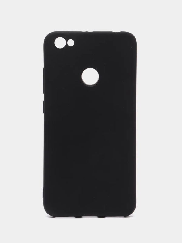 Чехол Xiaomi Redmi Note 5A/Note 5A Prime, Сяоми Редми Нот 5А Прайм, черный, силиконовый