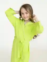 Халат детский Утенок из легкой махры