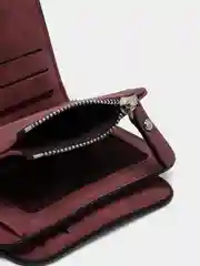 Бордовый кошелек женский , портмоне, подарок