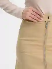 Карамельный юбка женская повседневная