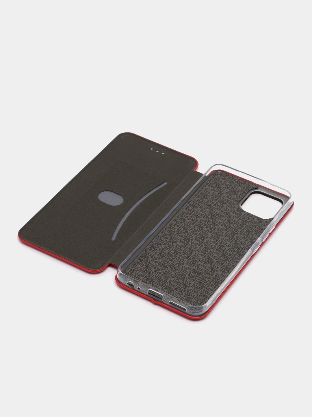 Красный чехол-книжка Infinix Smart 6 HD / Инфиникс Смарт 6 ХД