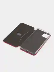 Красный чехол-книжка Infinix Smart 6 HD / Инфиникс Смарт 6 ХД