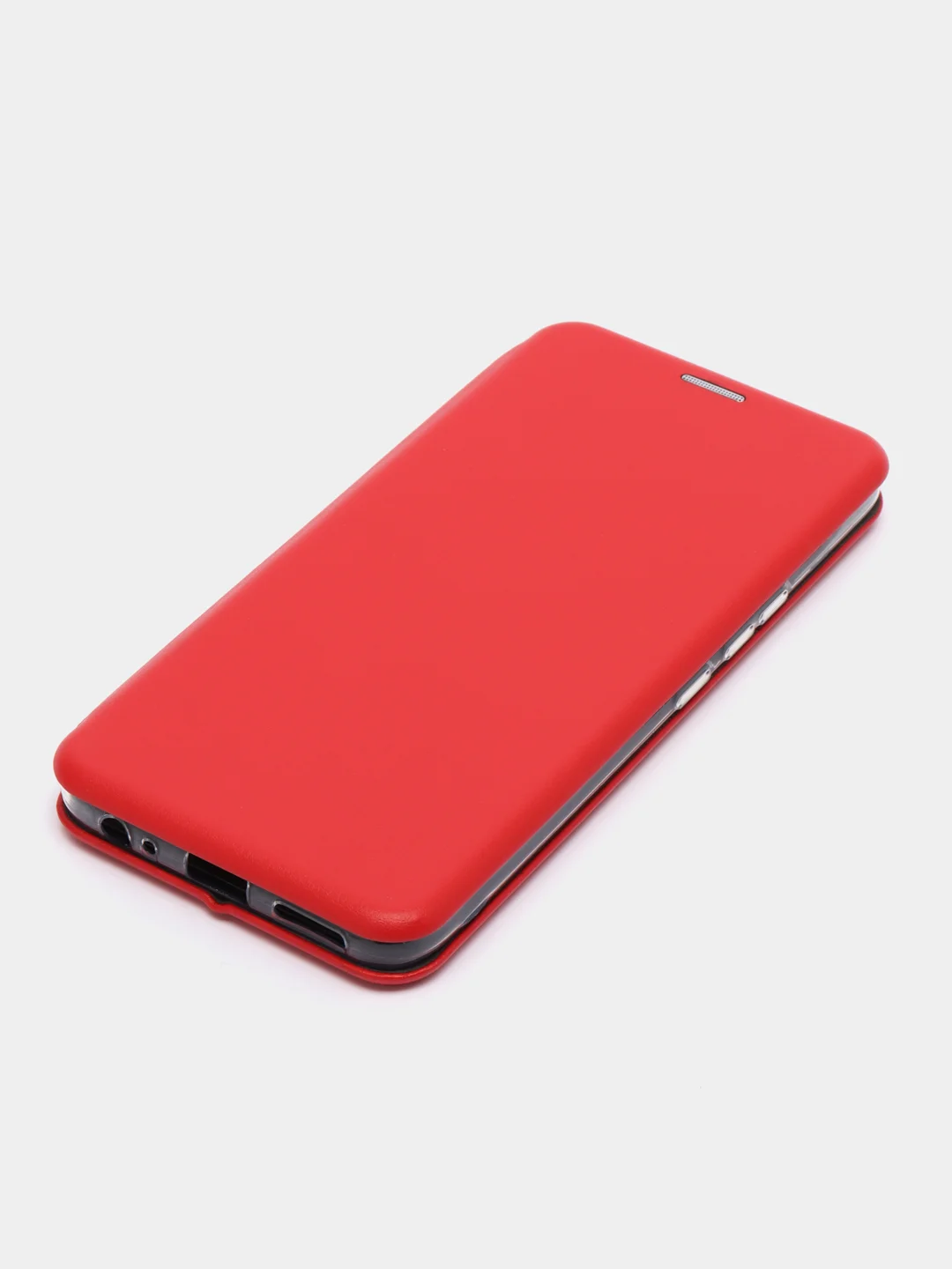 Красный чехол-книжка Infinix Smart 6 HD / Инфиникс Смарт 6 ХД