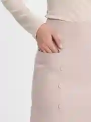 Слоновая кость юбка женская. выше колен