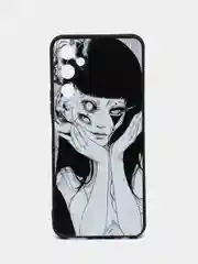 Белый силиконовый чехол для Tecno Pova 4, с принтом, с рисунком (Техно Пова 4)